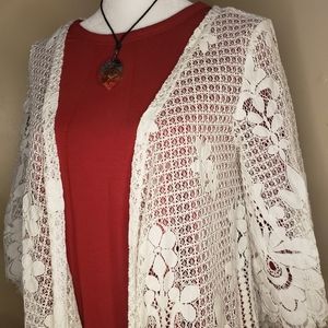 Womens Miami Lace Cardigan